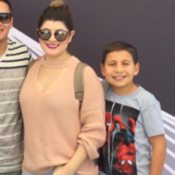 Light Pink Knit Sweater - Picture 5 of 5